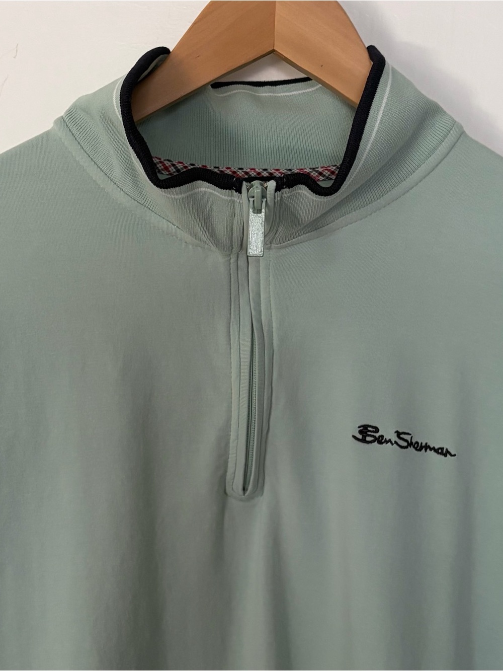 Ben Sherman Men’s Size XL Long Sleeve 1/4 Zip Pullover Sweater